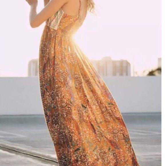 Rags Maxi Embroidered Dress - Picture 1 of 12